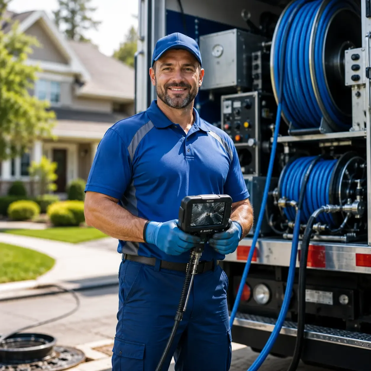 Local outdoor drain cleaning specialists in Dowell, IL